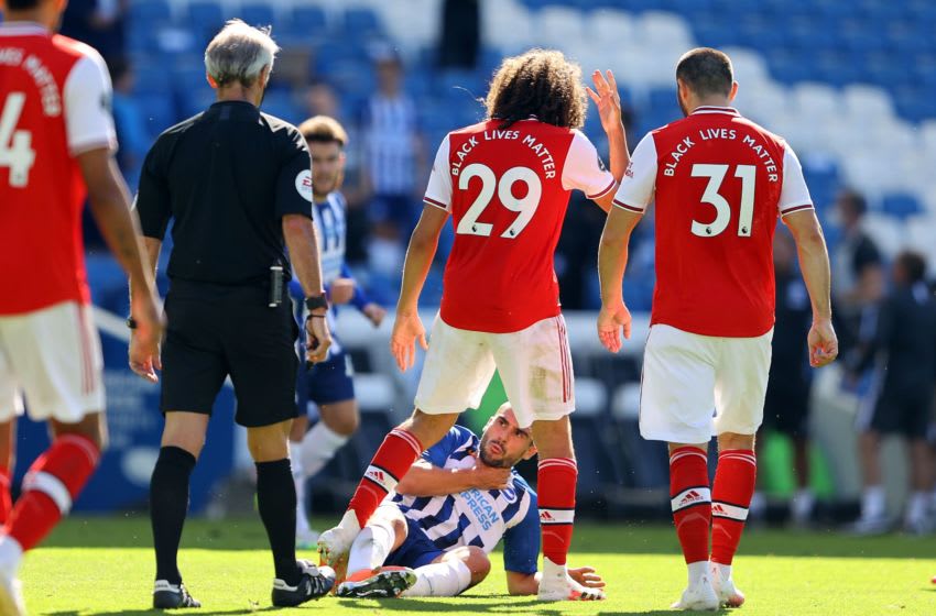 Arsenal, Matteo Guendouzi (Photo by RICHARD HEATHCOTE/POOL/AFP via Getty Images)