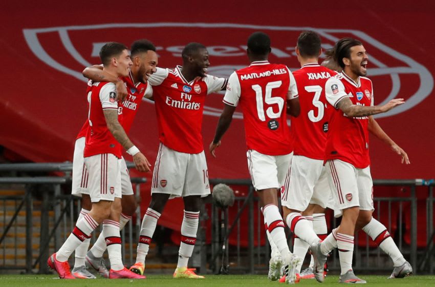 Arsenal (Photo by MATTHEW CHILDS/POOL/AFP via Getty Images)