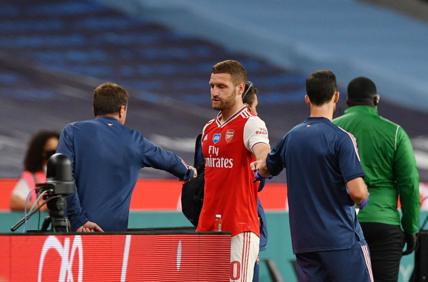 Arsenal, Shkodran Mustafi (Photo by Justin Tallis/Pool via Getty Images)